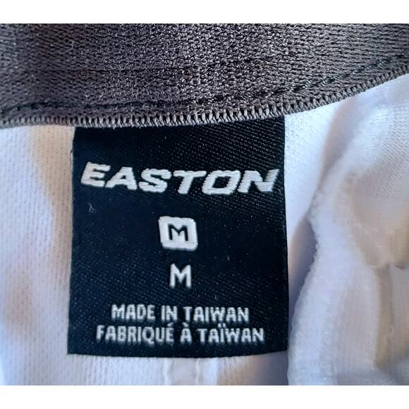 NEW Easton Rival+ Knicker Mens Baseball Pants White Piped Blue Belt Sz 34"-36" M - Picture 8 of 9